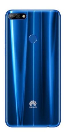 Back cover for Huawei Y7 Prime 2018 Blue original (used Grade C)