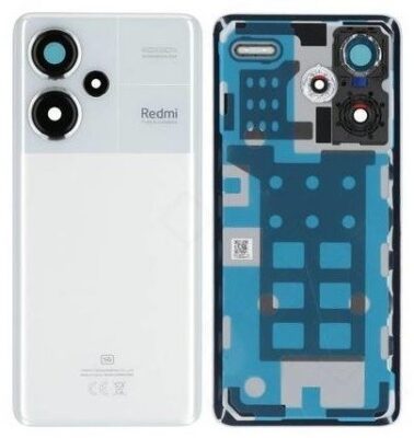 Back cover for Xiaomi Redmi Note 13 Pro+ 5G Moonlight White original (service pack)