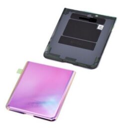 Back upper cover for Samsung Galaxy Z Flip F700 Mirror Purple original (service pack)