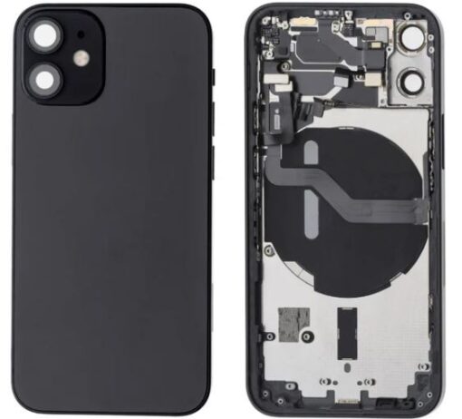 Battery cover iPhone 12 mini Black full original (used Grade B)