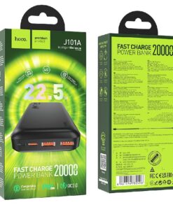 External battery POWER BANK HOCO J101A 20000mAh black