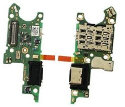 Flex Huawei Honor Magic5 Lite for plugin, microphone, SIM connector original (service pack)