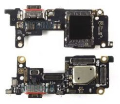 Flex Xiaomi 12T/12T Pro with charging connector and microphone, SIM card contact ORG