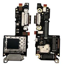 Flex Xiaomi 14 with charging connector and microphone, SIM card contact original (service pack)