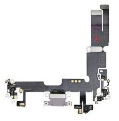 Flex for iPhone 14 Plus for charging connector with microphone Purple used ORG