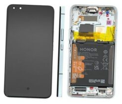 LCD screen Huawei Honor Magic5 Pro 5G with touch screen with frame Meadow Green original (used Grade A)