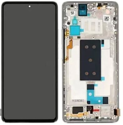 LCD screen Xiaomi 11T  5G/11T Pro 5G with touch screen with frame Moonlight White/Silver origina (used Grade A)