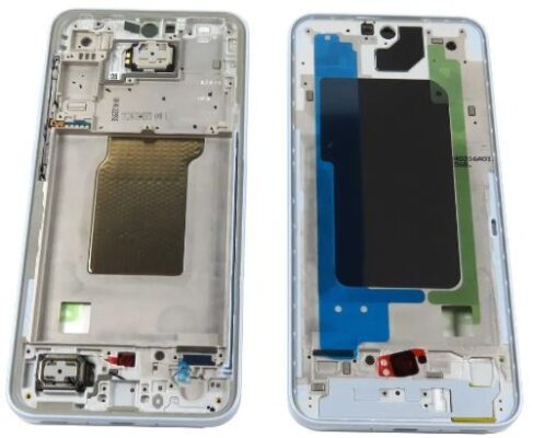 Middle housing Samsung A356 A35 5G Awesome Iceblueoriginal (service pack)