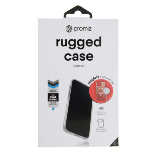 Rugged Case (Magsafe Compatible) - Clear, Apple iPhone 15 Pro Max - Image 7