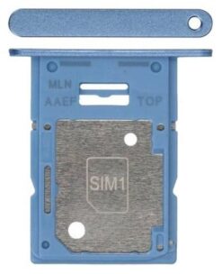 SIM card holder Samsung A156 A15 5G Blue original (service pack)
