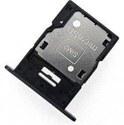 SIM card holder Samsung A156 A15 5G Brave Black original (service pack)