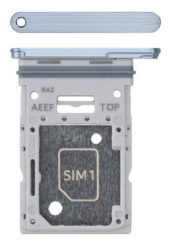SIM card holder Samsung A556 A55 5G Awesome Iceblue original (service pack)
