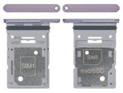 SIM card holder Samsung A556 A55 5G Awesome Lilac original (service pack)