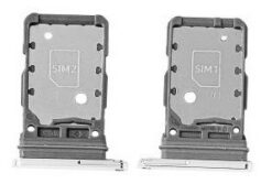 SIM card holder Samsung G996 S21 Plus 5G Phantom White original (service pack)