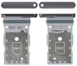 SIM card holder Samsung S711 S23 FE Graphite original (service pack)
