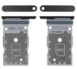SIM card holder Samsung S721 S24 FE Graphite original (service pack)