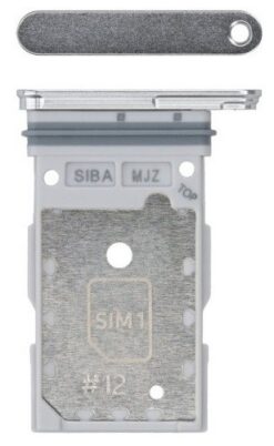 SIM card holder Samsung Samsung S921 S24/S926 S24 Plus Dual Marble Grey original (service pack)