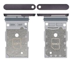 SIM card holder Samsung Samsung S921 S24/S926 S24 Plus Dual Onyx Black original (service pack)