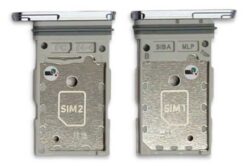 SIM card holder Samsung Samsung S921 S24/S926 S24 Plus Dual Sapphire Blue original (service pack)