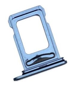 SIM card holder for iPhone 14/14 Plus Dual SIM Blue ORG