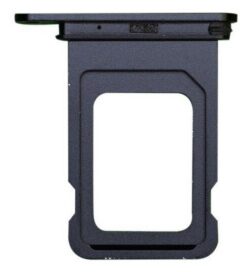 SIM card holder for iPhone 15/15 Plus Black ORG