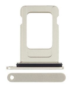 SIM card holder for iPhone 15/15 Plus Yellow Single SIM ORG