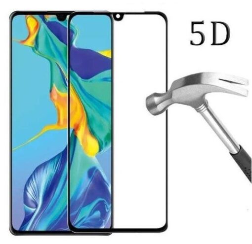 Screen protection glass "5D Full Glue" Honor Magic5 Lite 0.18mm curved bulk