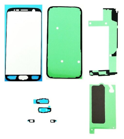 Stickers set for back cover Samsung G930 S7 original (service pack)