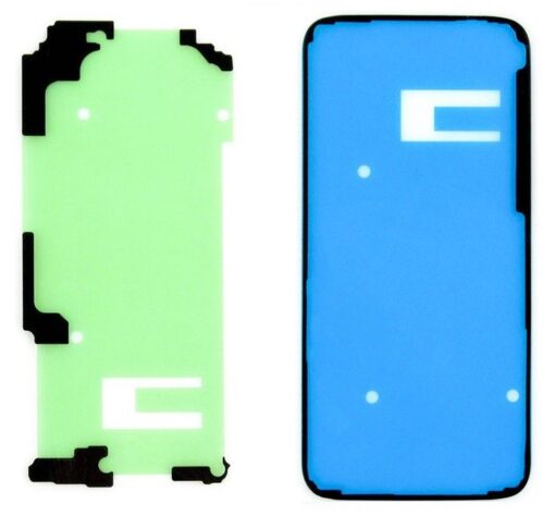 Stickers set for back cover Samsung G935 S7 Edge original (service pack)