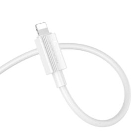 USB cable HOCO X107 "USB-C (Type-C) to Lightning" (27W) 1m white