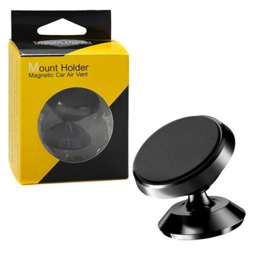 Universal car phone holder dashboard mounting,magnetic black