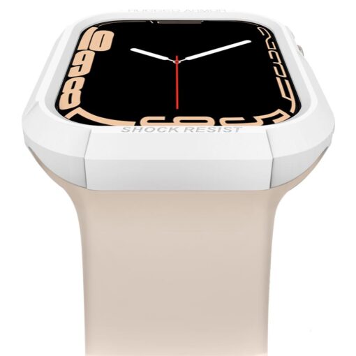 Kaitseümbris Rugged Armor, Apple Watch Series 9 / 8 / 7 / SE (2024/2023/2022) / SE / 6 / 5 / 4 (45mm / 44mm), valge, Spigen - Image 5