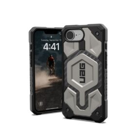 Kaitseümbris Monarch Pro, Apple iPhone 16e, titaan, MagSafe, Urban Armor Gear (UAG)