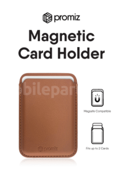 Promiz Magnetic Cardholder - Brown