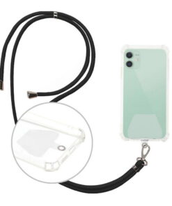Universal neck strap for phones black
