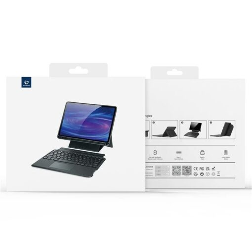 Tahvelarvuti ümbris klaviatuuriga Dux Ducis DK Samsung X820 Tab S10 Plus/X810/816 Tab S9 Plus/X610/X616 Tab S9 FE Plus must - Image 5