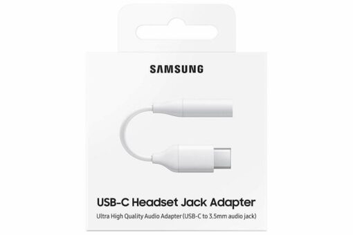 Audioadapter Samsung USB-C to 3.5mm EE-UC10JUWEGWW valge - Image 2
