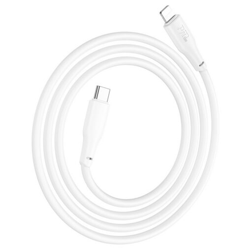Laadimisjuhe Hoco X93 PD20W USB-C to Lightning 2.0m valge - Image 3