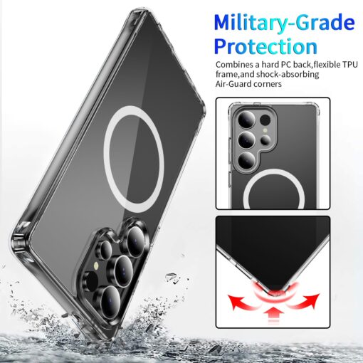 Telefoniümbris Perfectionists Clear Mag Case Samsung S936 S25 Plus läbipaistev - Image 3