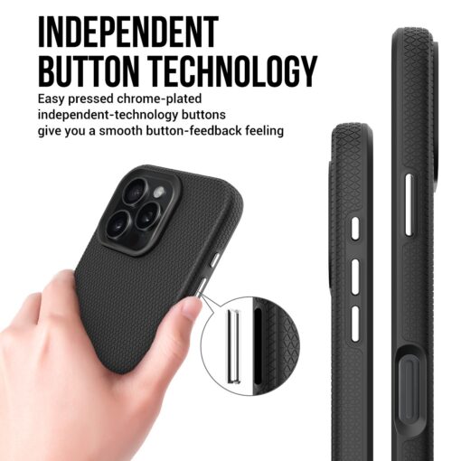 Telefoniümbris Perfectionists Triangle Mag Case Apple iPhone 16 Pro Max must - Image 3