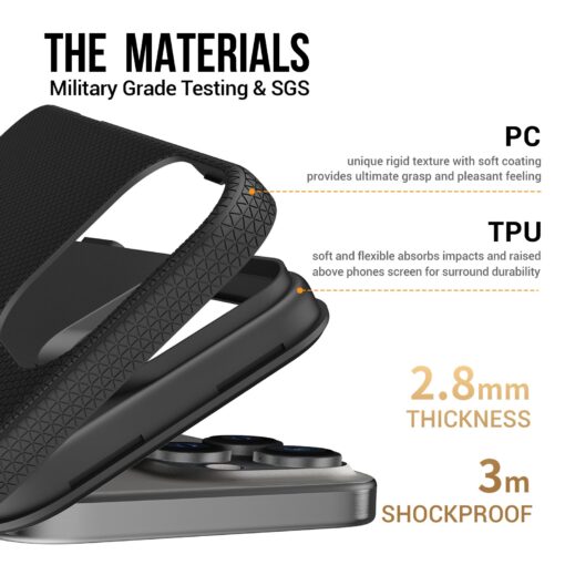 Telefoniümbris Perfectionists Triangle Mag Case Apple iPhone 16 Pro Max must - Image 4