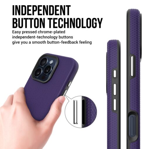 Telefoniümbris Perfectionists Triangle Mag Case Apple iPhone 16 Pro Max lilla - Image 3