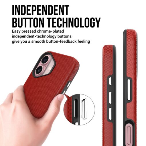 Telefoniümbris Perfectionists Triangle Mag Case Apple iPhone 15 punane - Image 3