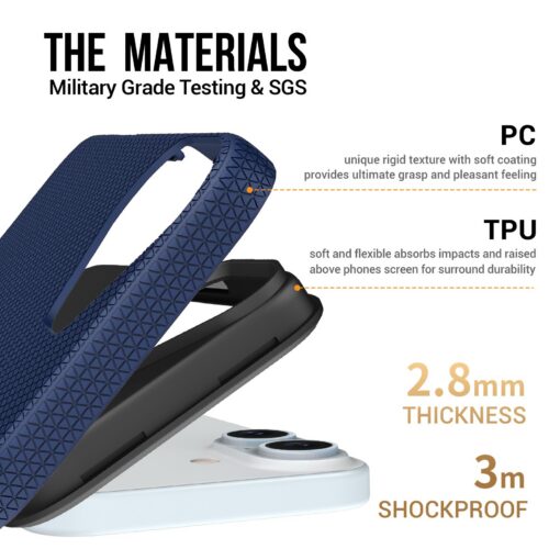 Telefoniümbris Perfectionists Triangle Mag Case Apple iPhone 16 Plus tumesinine - Image 4