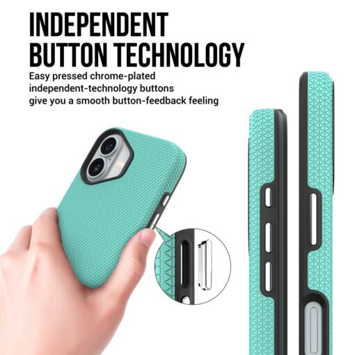 Telefoniümbris Perfectionists Triangle Mag Case Apple iPhone 16 roheline - Image 3