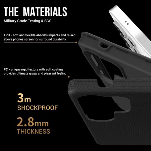 Telefoniümbris Perfectionists Triangle Case Samsung S938 S25 Ultra must - Image 3