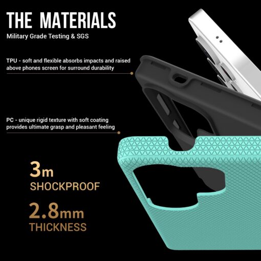 Telefoniümbris Perfectionists Triangle Case Samsung S918 S23 Ultra 5G roheline - Image 3