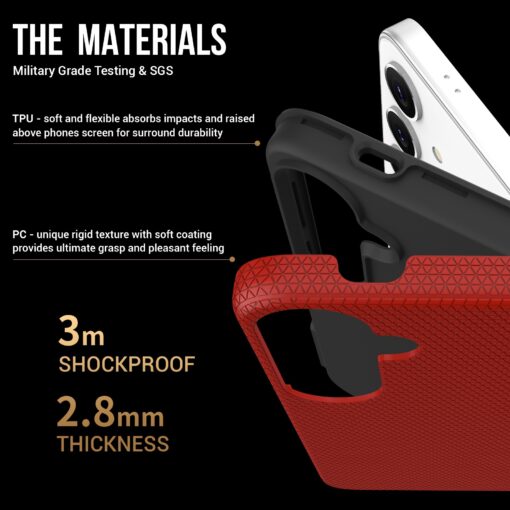 Telefoniümbris Perfectionists Triangle Case Samsung A266 A26 5G punane - Image 3