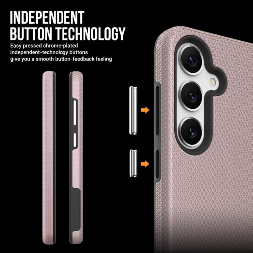 Telefoniümbris Perfectionists Triangle Case Samsung A266 A26 5G roosa kuld - Image 4