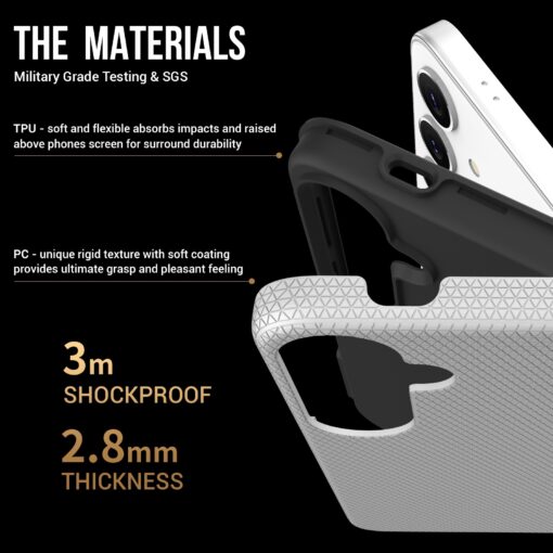 Telefoniümbris Perfectionists Triangle Case Samsung A266 A26 5G hõbedane - Image 3